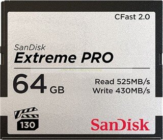 Sandisk Extreme PRO (SDCFSP-064G-G46D) CFast kullananlar yorumlar
